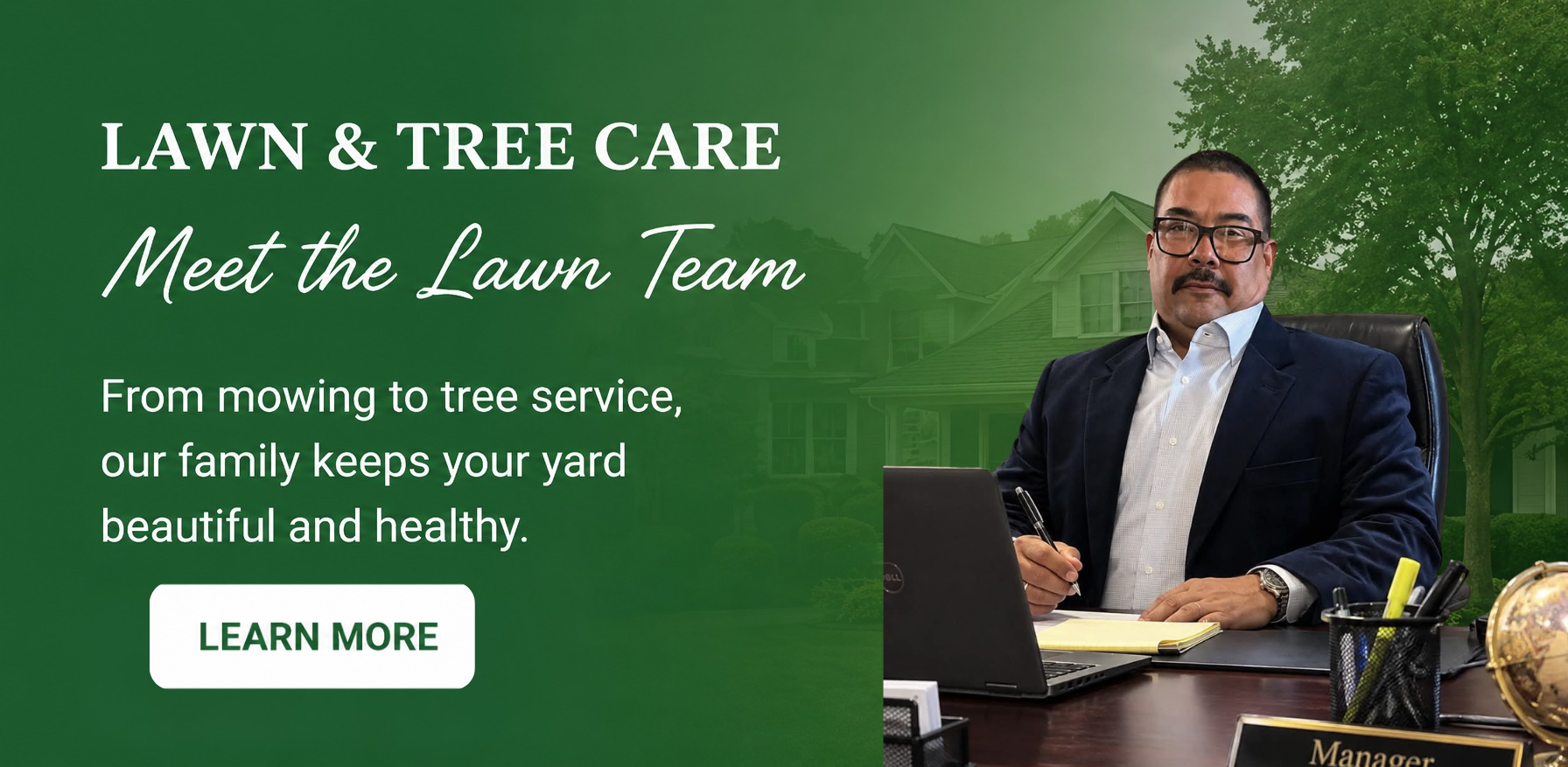 Lawn and tree care team member